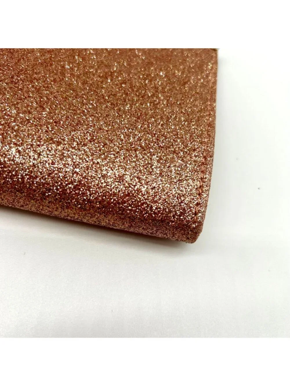 I.N.C. International Concepts Rose Gold Fabric Evening Clutch